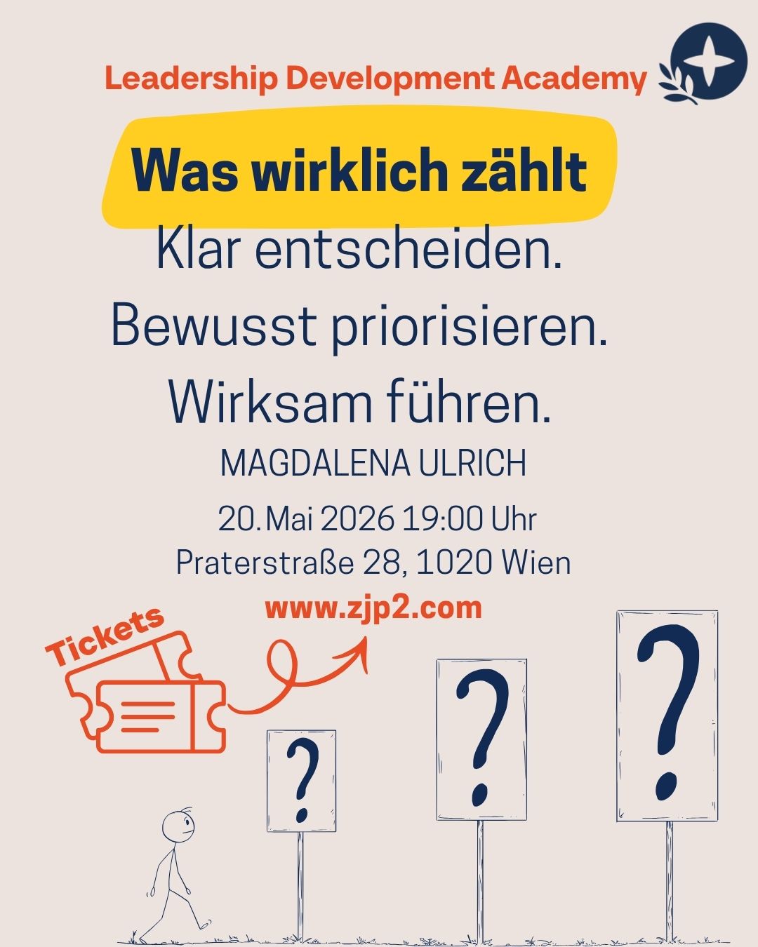 LDA - Was wirklich zählt – Klar entscheiden. Bewusst priorisieren. Wirksam führen.